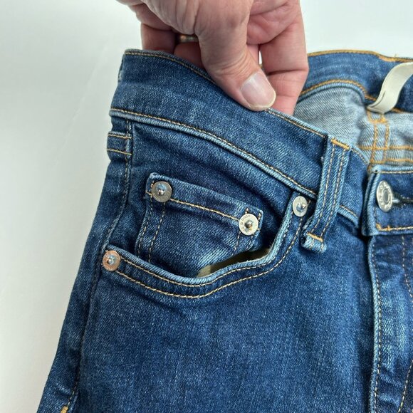 Rag & Bone Jean Elephant Bell Jeans Womens 26 Flare Blue - Picture 14 of 15